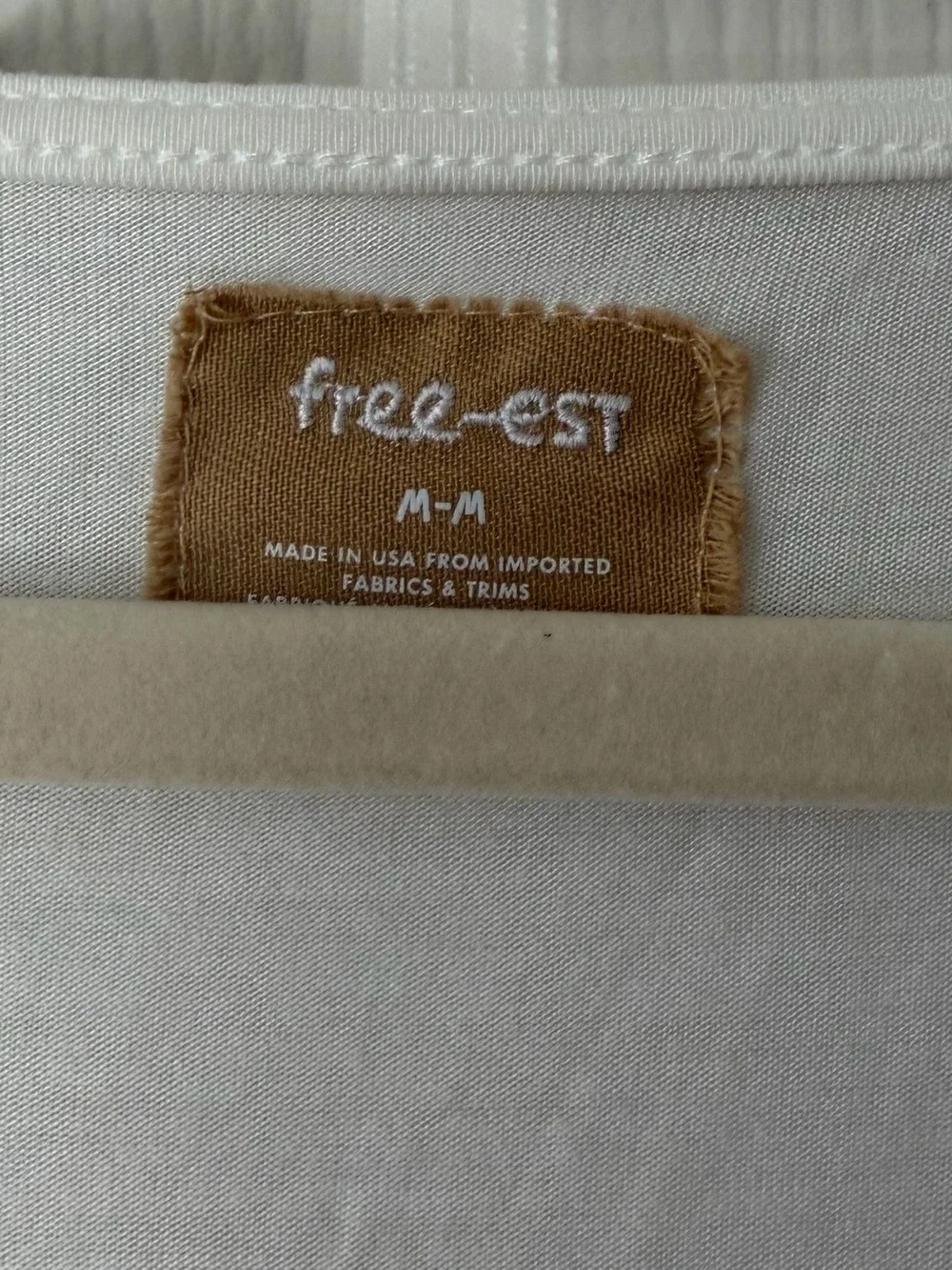 Free people white romper